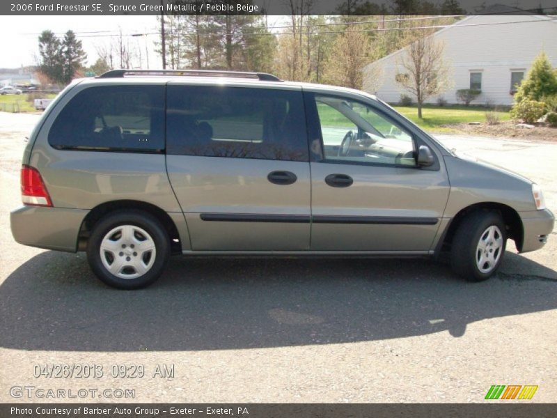 Spruce Green Metallic / Pebble Beige 2006 Ford Freestar SE