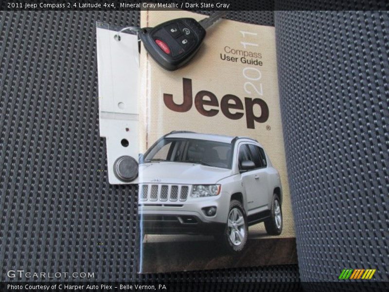 Mineral Gray Metallic / Dark Slate Gray 2011 Jeep Compass 2.4 Latitude 4x4