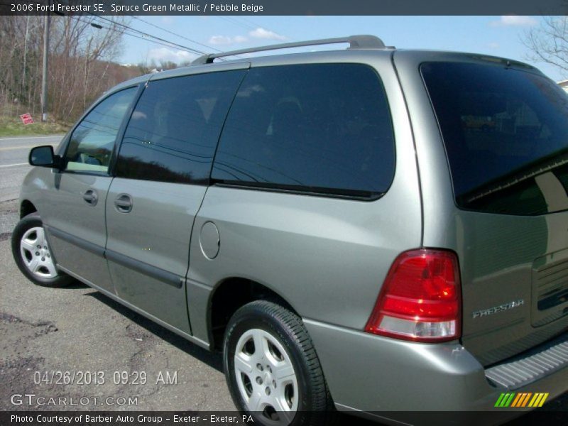 Spruce Green Metallic / Pebble Beige 2006 Ford Freestar SE