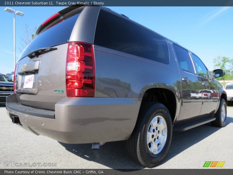 Taupe Gray Metallic / Ebony 2011 Chevrolet Suburban LS