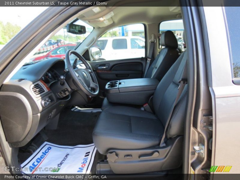 Taupe Gray Metallic / Ebony 2011 Chevrolet Suburban LS