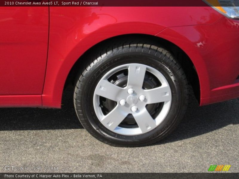 Sport Red / Charcoal 2010 Chevrolet Aveo Aveo5 LT