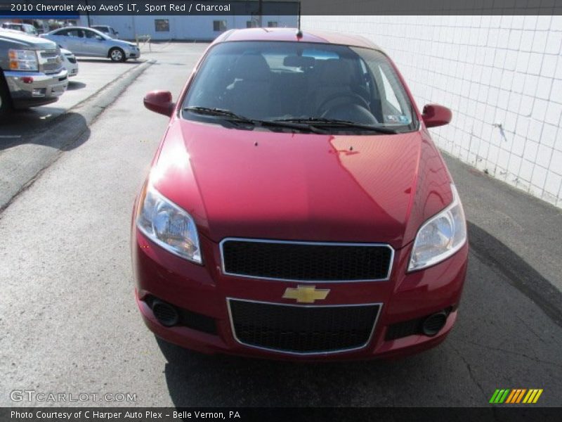Sport Red / Charcoal 2010 Chevrolet Aveo Aveo5 LT