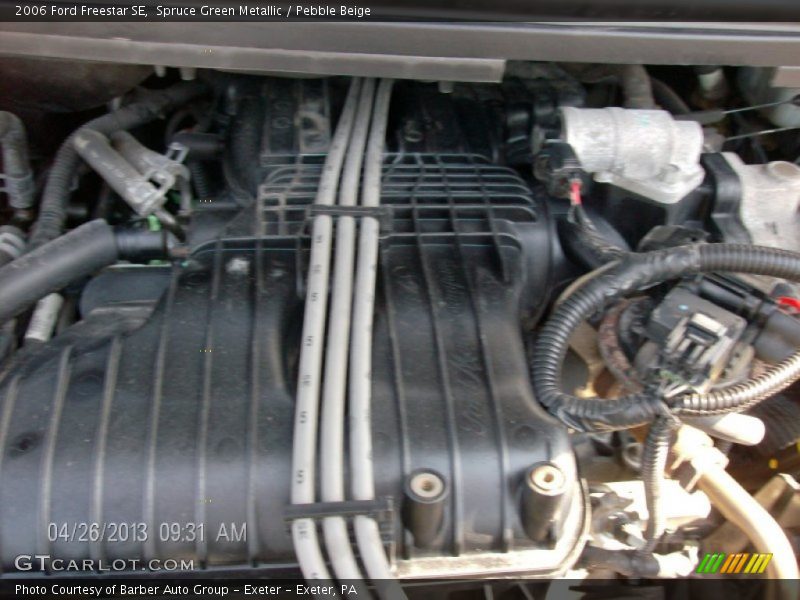 Spruce Green Metallic / Pebble Beige 2006 Ford Freestar SE