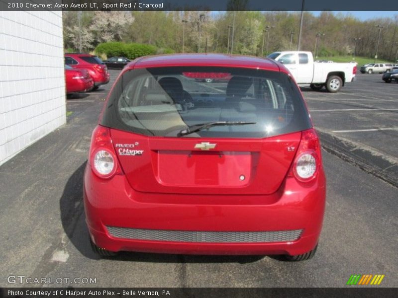 Sport Red / Charcoal 2010 Chevrolet Aveo Aveo5 LT