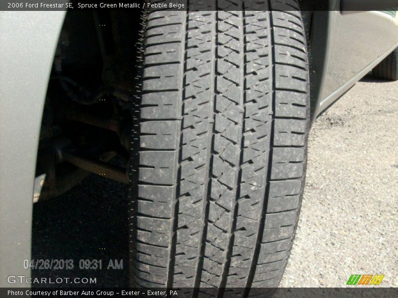 Spruce Green Metallic / Pebble Beige 2006 Ford Freestar SE