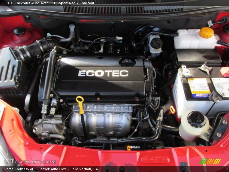 Sport Red / Charcoal 2010 Chevrolet Aveo Aveo5 LT
