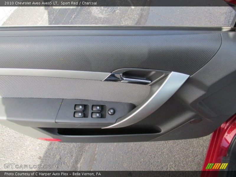 Sport Red / Charcoal 2010 Chevrolet Aveo Aveo5 LT