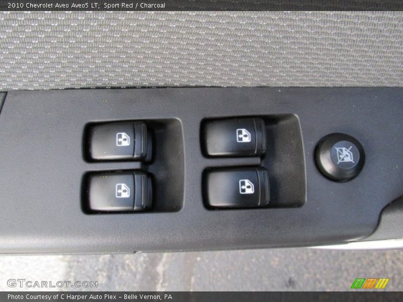 Sport Red / Charcoal 2010 Chevrolet Aveo Aveo5 LT