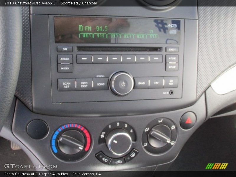 Controls of 2010 Aveo Aveo5 LT