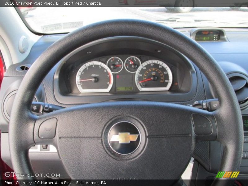 Sport Red / Charcoal 2010 Chevrolet Aveo Aveo5 LT