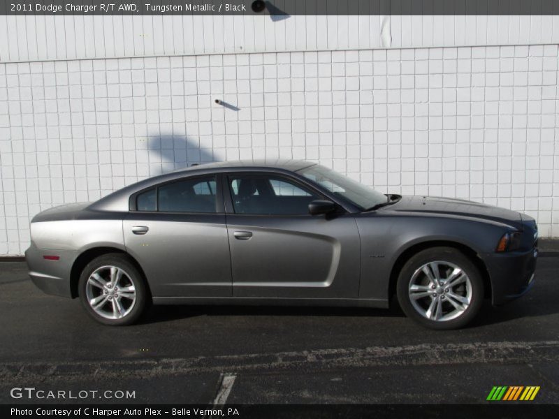 Tungsten Metallic / Black 2011 Dodge Charger R/T AWD