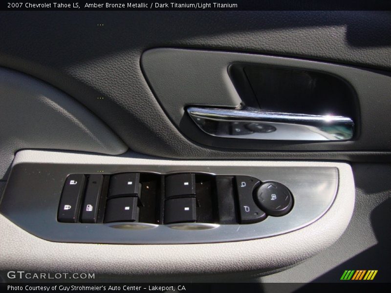 Amber Bronze Metallic / Dark Titanium/Light Titanium 2007 Chevrolet Tahoe LS