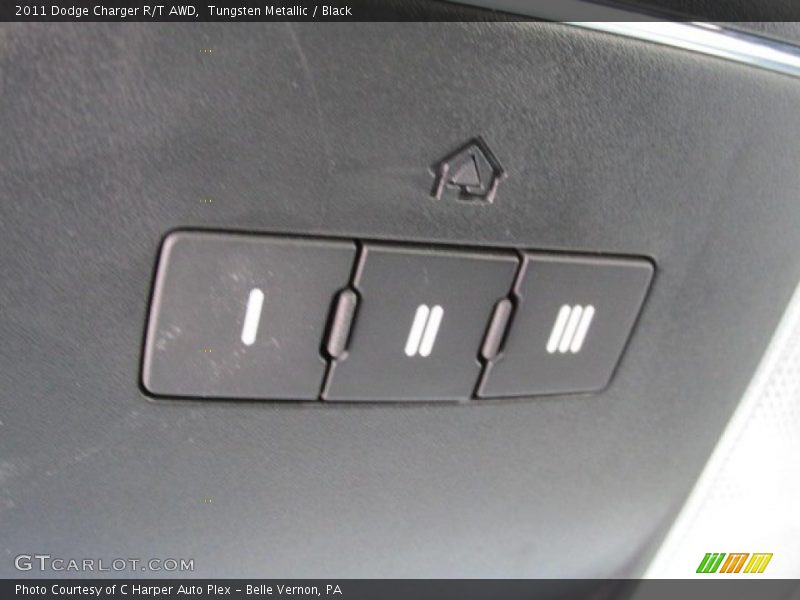 Controls of 2011 Charger R/T AWD