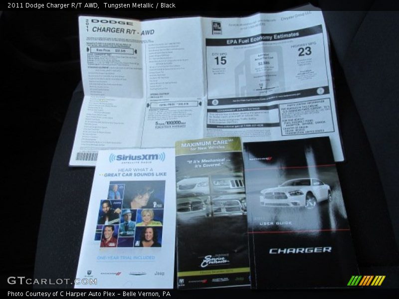  2011 Charger R/T AWD Window Sticker