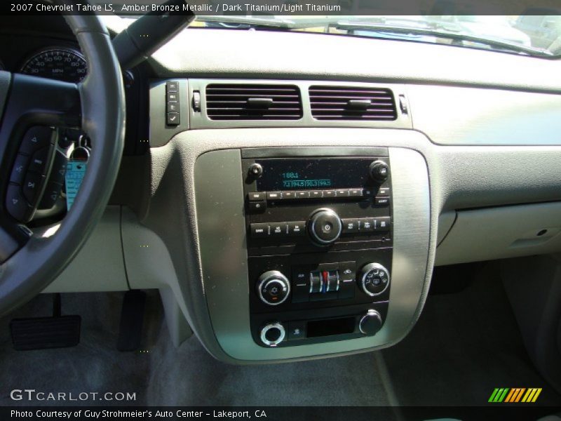 Amber Bronze Metallic / Dark Titanium/Light Titanium 2007 Chevrolet Tahoe LS