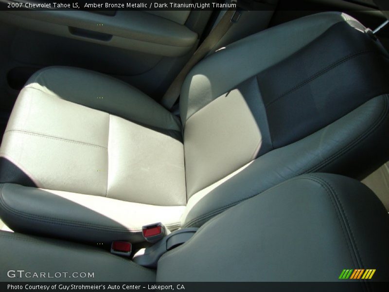 Amber Bronze Metallic / Dark Titanium/Light Titanium 2007 Chevrolet Tahoe LS
