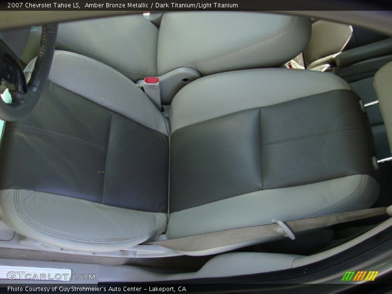 Amber Bronze Metallic / Dark Titanium/Light Titanium 2007 Chevrolet Tahoe LS