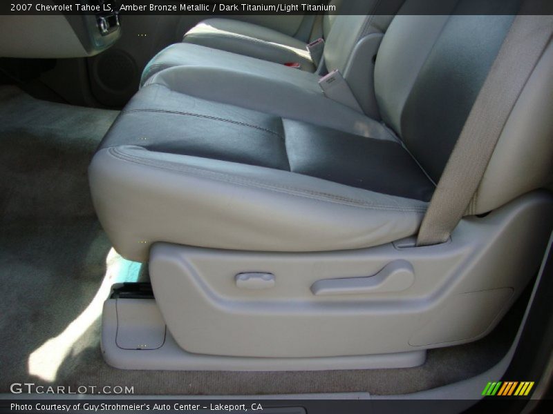 Amber Bronze Metallic / Dark Titanium/Light Titanium 2007 Chevrolet Tahoe LS