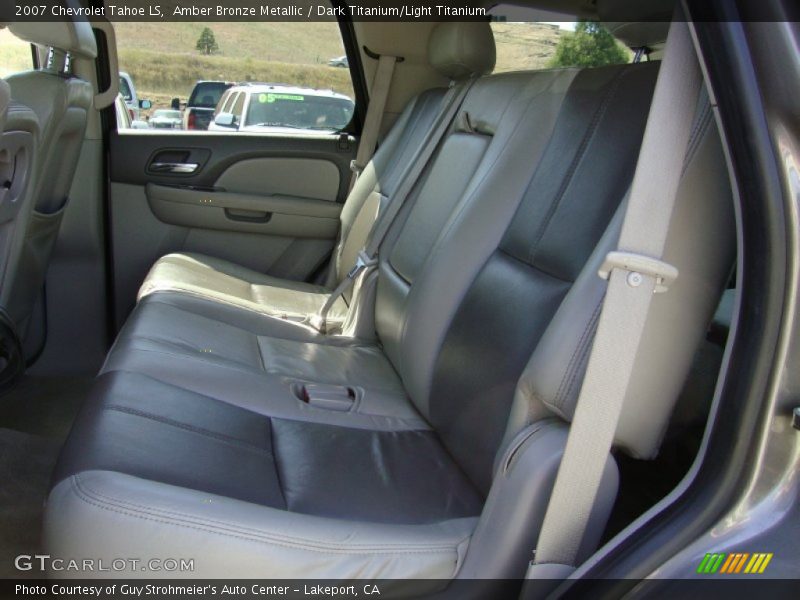 Amber Bronze Metallic / Dark Titanium/Light Titanium 2007 Chevrolet Tahoe LS