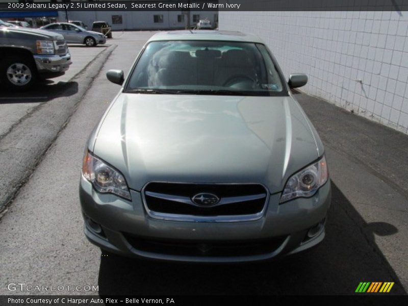Seacrest Green Metallic / Warm Ivory 2009 Subaru Legacy 2.5i Limited Sedan