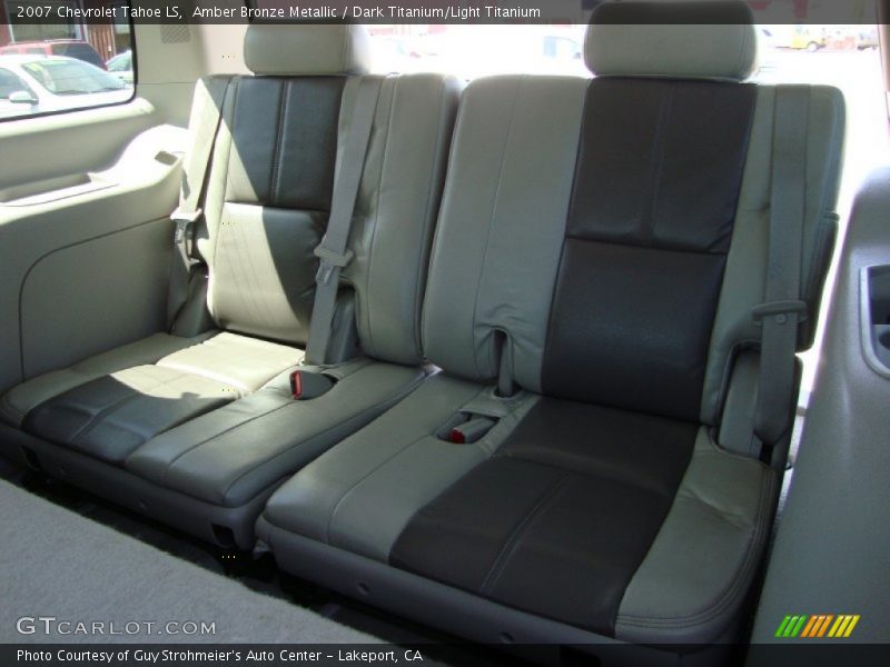 Amber Bronze Metallic / Dark Titanium/Light Titanium 2007 Chevrolet Tahoe LS