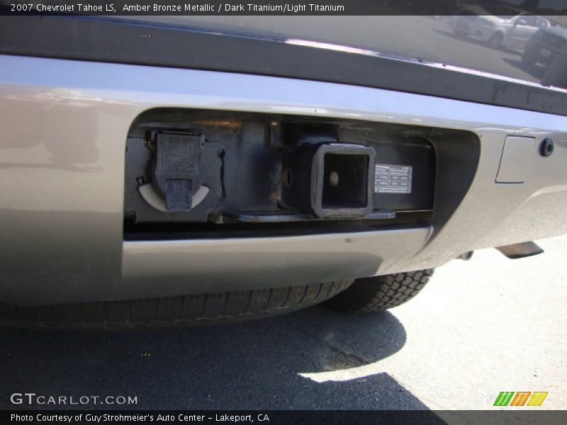 Amber Bronze Metallic / Dark Titanium/Light Titanium 2007 Chevrolet Tahoe LS