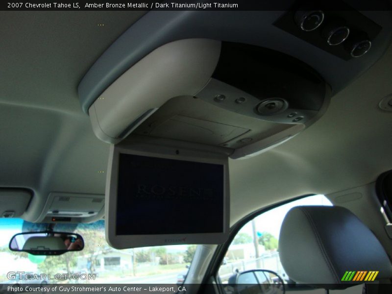 Amber Bronze Metallic / Dark Titanium/Light Titanium 2007 Chevrolet Tahoe LS