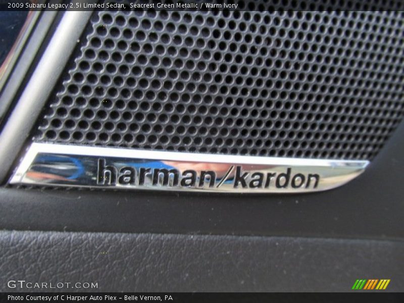 Seacrest Green Metallic / Warm Ivory 2009 Subaru Legacy 2.5i Limited Sedan