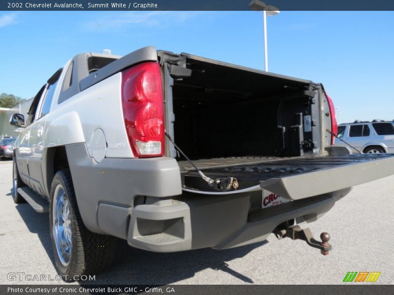 Summit White / Graphite 2002 Chevrolet Avalanche