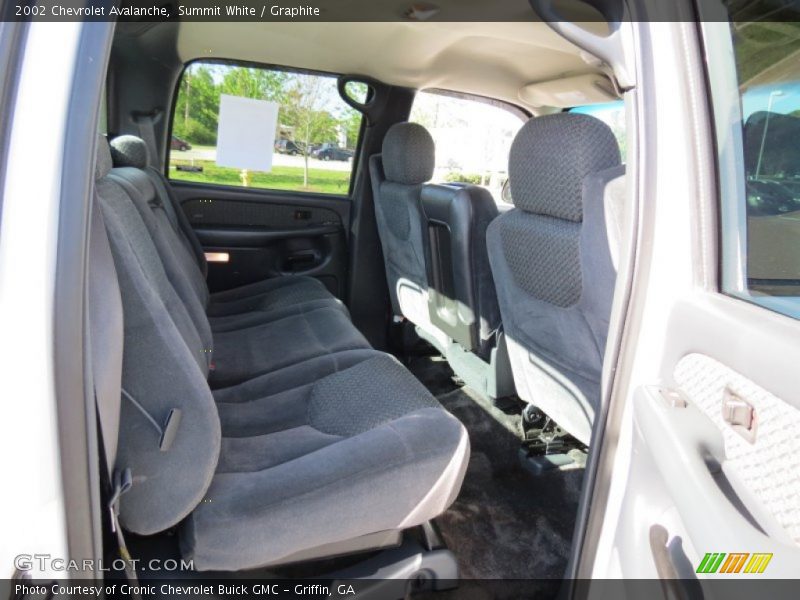 Summit White / Graphite 2002 Chevrolet Avalanche
