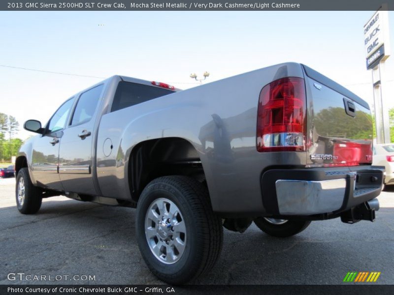 Mocha Steel Metallic / Very Dark Cashmere/Light Cashmere 2013 GMC Sierra 2500HD SLT Crew Cab