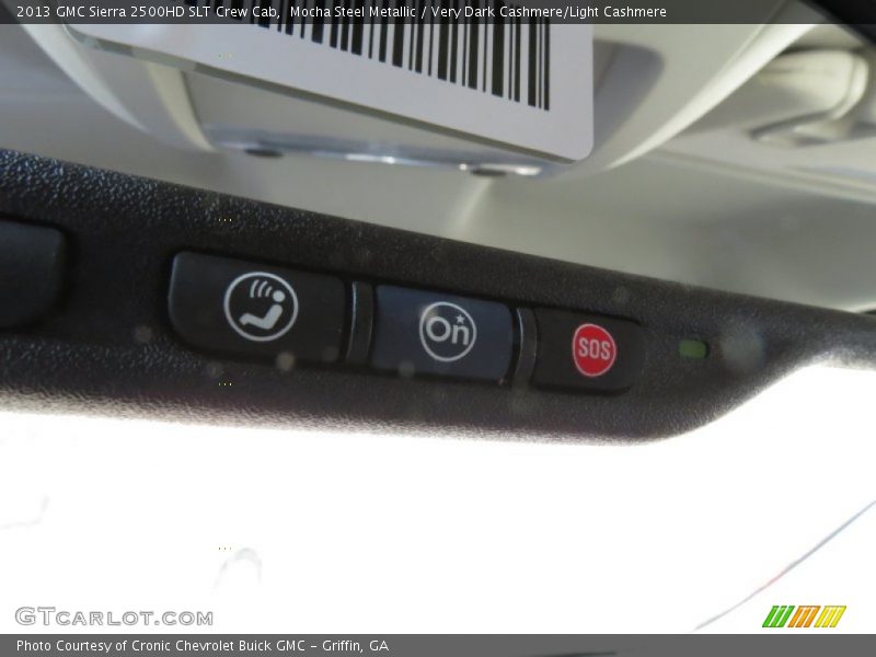 Mocha Steel Metallic / Very Dark Cashmere/Light Cashmere 2013 GMC Sierra 2500HD SLT Crew Cab