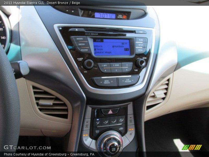 Desert Bronze / Beige 2013 Hyundai Elantra GLS