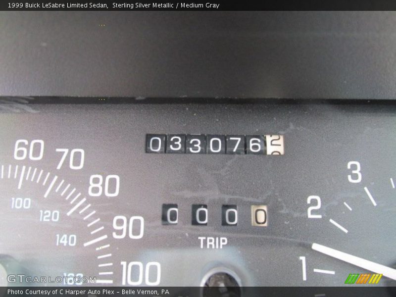 Sterling Silver Metallic / Medium Gray 1999 Buick LeSabre Limited Sedan
