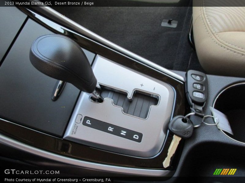 Desert Bronze / Beige 2013 Hyundai Elantra GLS