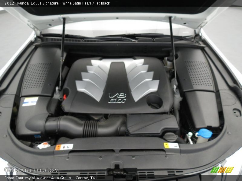  2012 Equus Signature Engine - 5.0 Liter GDI DOHC 32-Valve D-CVVT V8
