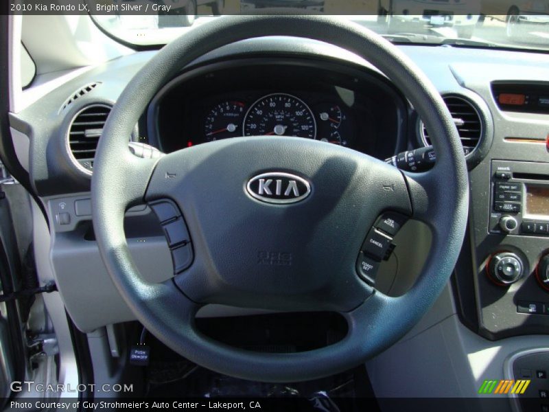 Bright Silver / Gray 2010 Kia Rondo LX