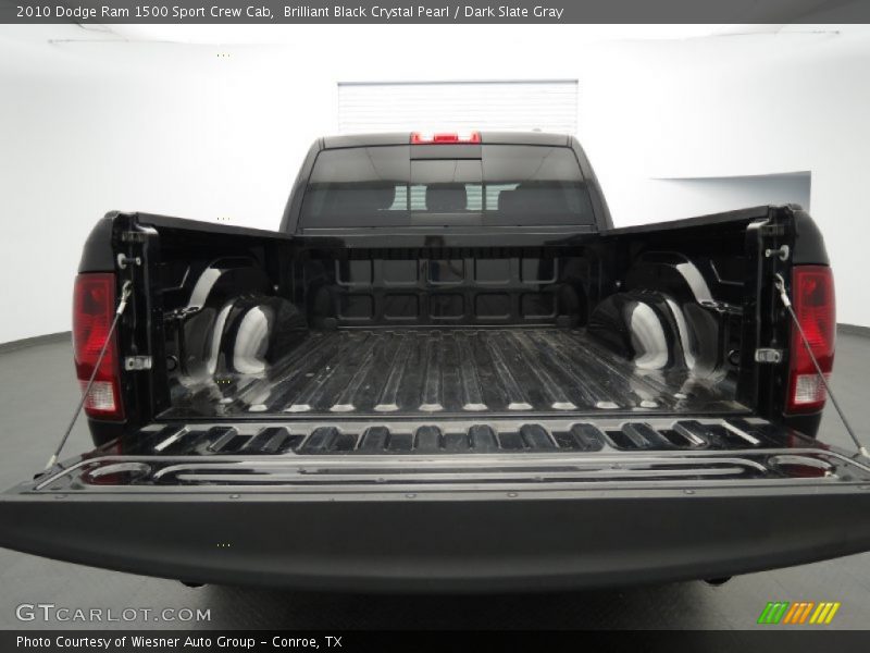 Brilliant Black Crystal Pearl / Dark Slate Gray 2010 Dodge Ram 1500 Sport Crew Cab