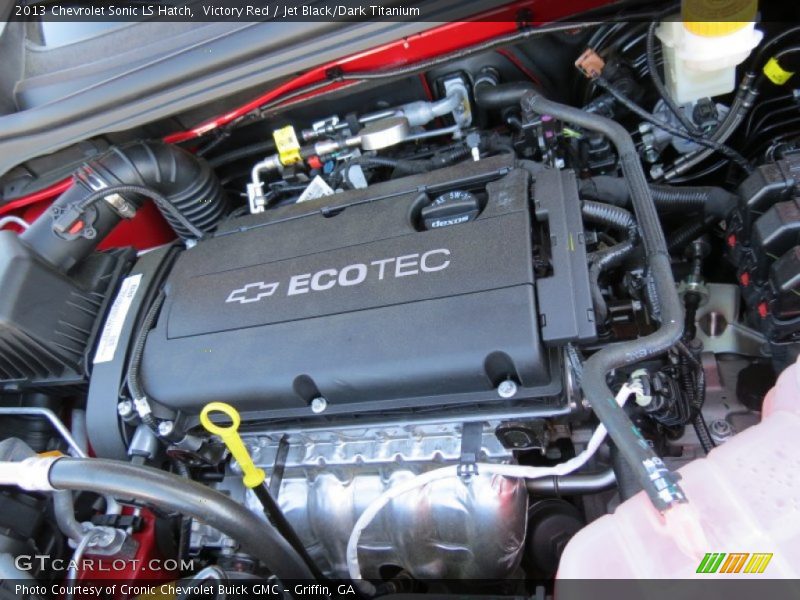  2013 Sonic LS Hatch Engine - 1.8 Liter DOHC 16-Valve ECOTEC 4 Cylinder