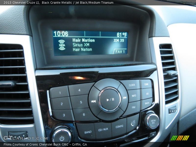 Black Granite Metallic / Jet Black/Medium Titanium 2013 Chevrolet Cruze LS