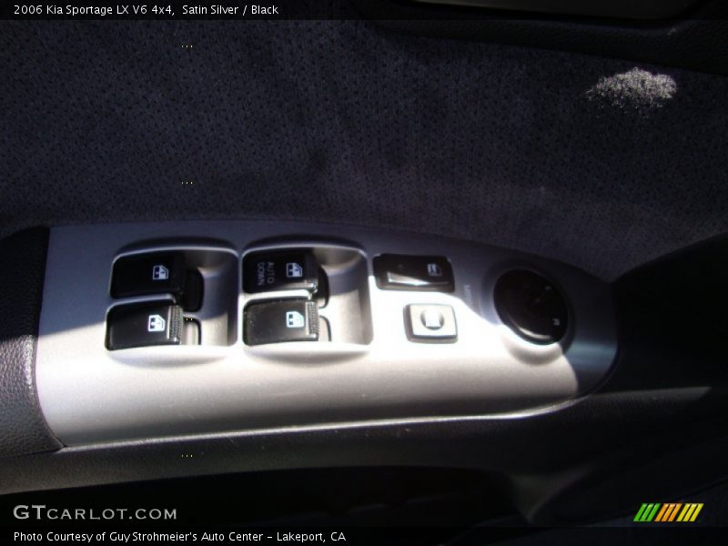 Satin Silver / Black 2006 Kia Sportage LX V6 4x4
