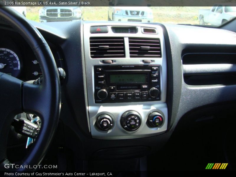 Satin Silver / Black 2006 Kia Sportage LX V6 4x4