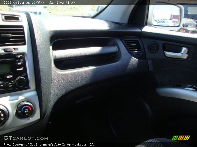 Satin Silver / Black 2006 Kia Sportage LX V6 4x4