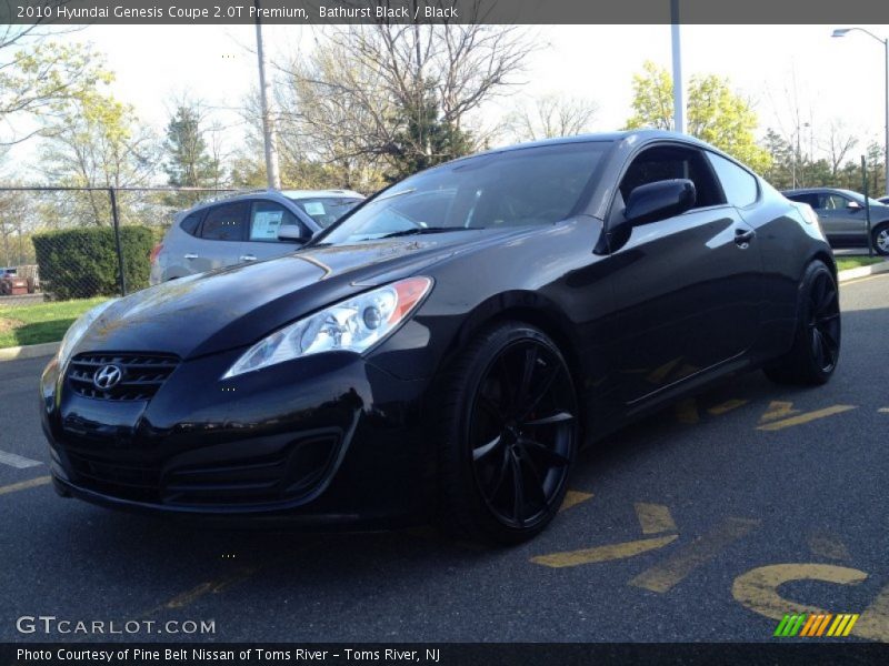 Bathurst Black / Black 2010 Hyundai Genesis Coupe 2.0T Premium