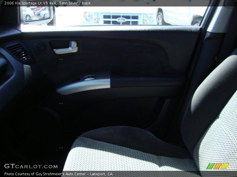Satin Silver / Black 2006 Kia Sportage LX V6 4x4