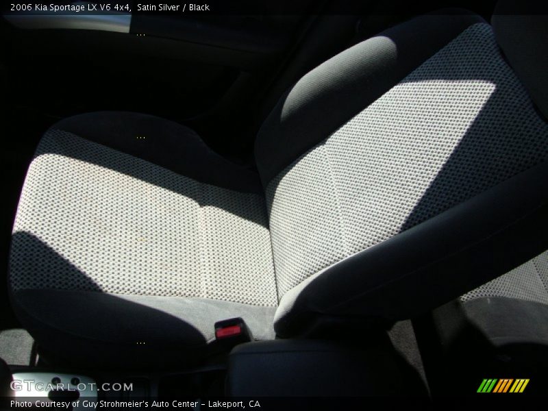 Satin Silver / Black 2006 Kia Sportage LX V6 4x4