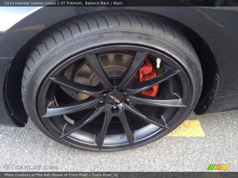 Bathurst Black / Black 2010 Hyundai Genesis Coupe 2.0T Premium