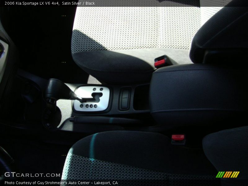 Satin Silver / Black 2006 Kia Sportage LX V6 4x4