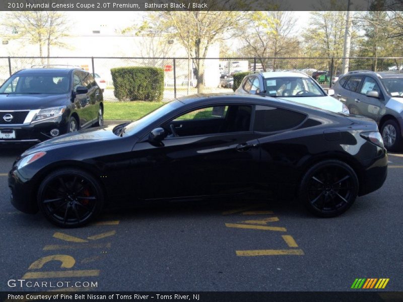 Bathurst Black / Black 2010 Hyundai Genesis Coupe 2.0T Premium